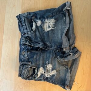 American Eagle Outfitters Blue Denim Shorts